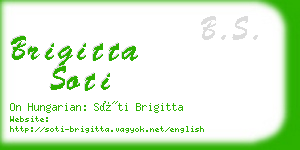 brigitta soti business card